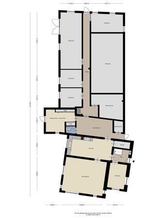 Floorplan - Sambeeksedijk 12, 5845 ES Sint Anthonis